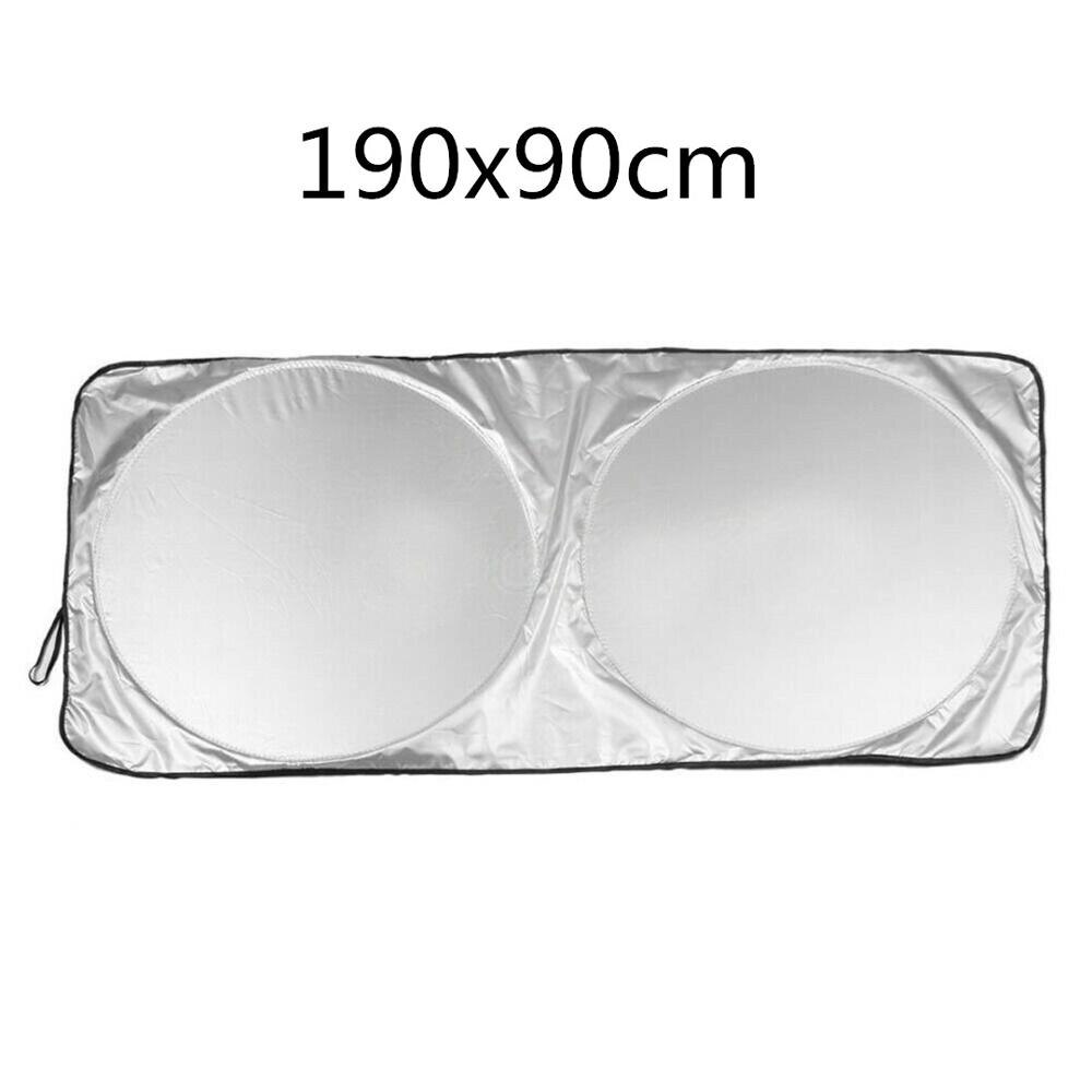 Car Windshield Sun Shade - Blocks UV Rays Sun Visor Protector, Sunshade To Keep Your Vehicle Cool And Damage Free: 190X90