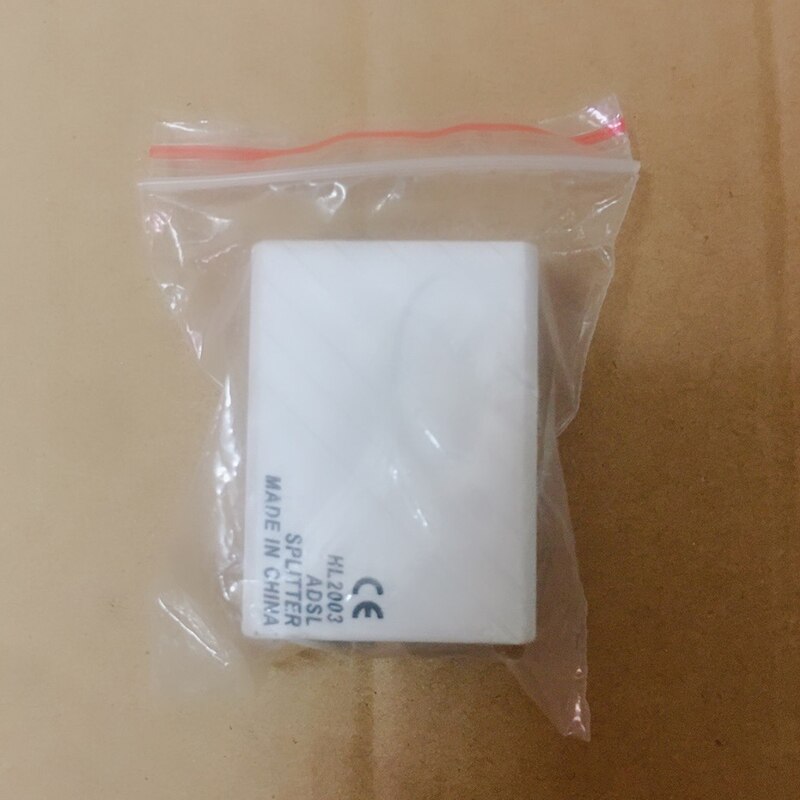 1PC ADSL divisore modem telefono banda larga fax filtro in linea rete telefonica ADSL divisore vocali