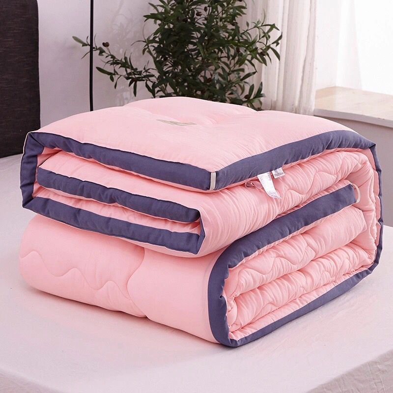 Effen Kleur Sprei Zachte Zomer Dekbed Quilts Wasbaar Bed Quilt Airconditioning Quilt Dekbed Volwassenen Zomer Quilt: C