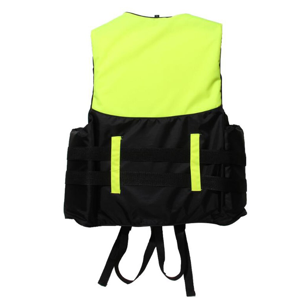 AOTU Water Sports Polyester Adult Life Jacket Swimming Boating Ski Drifting Vest Outdoor Survival Suit with Whistle: NO.2 / XXXL