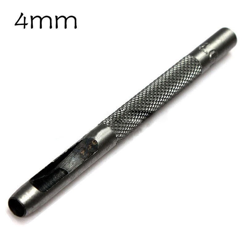 3mm-7mm 5 Size Leather Craft Hole Punch Tool Thick Steel Round Belt Paper Canvas Clothes Punching DIY Hollow Punches Puncher: B