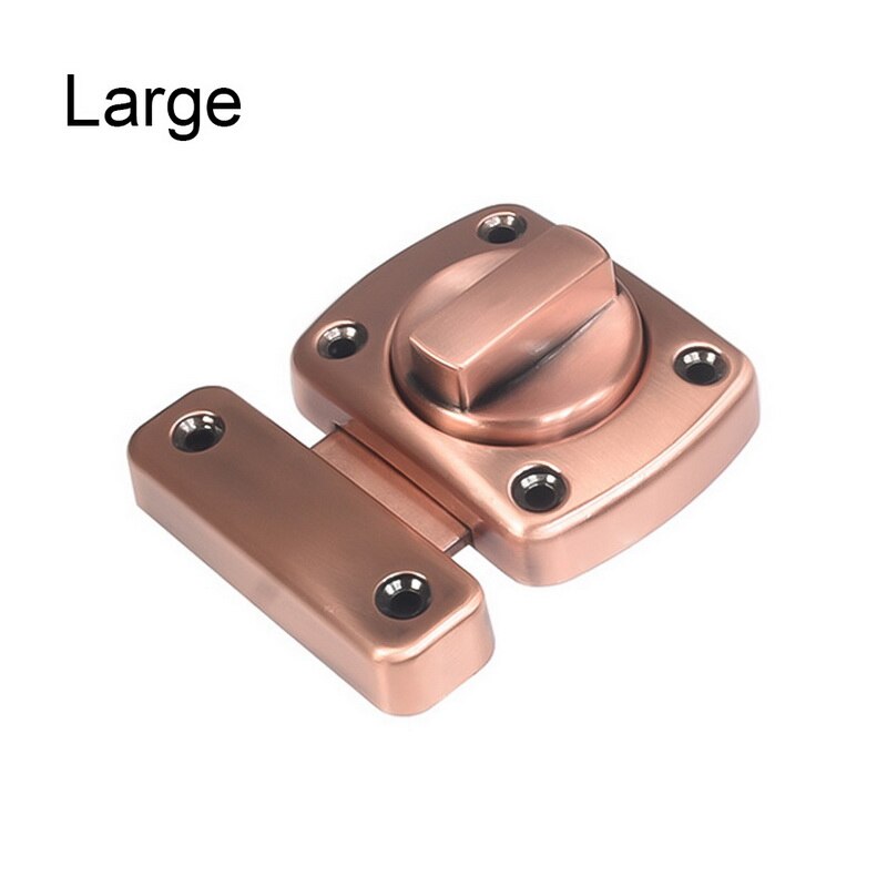 Universal Door Latch Gate Latch Security Sliding Door Lock Door Bolt Zinc Alloy With Screws Door Latch Lock Pull Cabinet Latch: G250459A