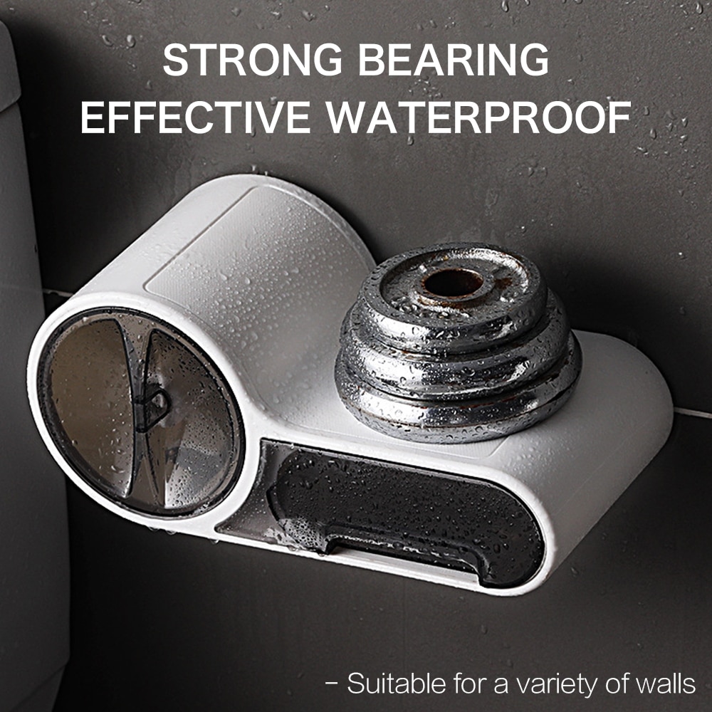 Badkamer Toiletrolhouder Tissue Doos Plastic Wc Dispenser Wall Mounted Roll Papier Opbergdoos Gratis Ponsen