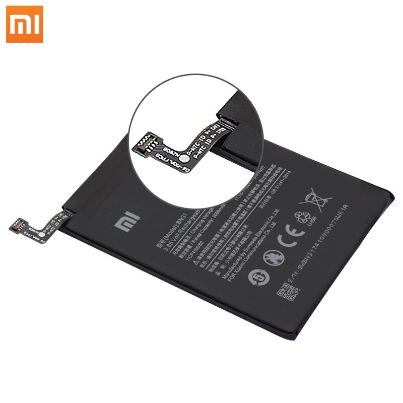 Xiao Mi Originele Telefoon Batterij BN31 Voor Xiaomi Mi 5X Mi5X Redmi Note 5A / Pro Mi A1 Redmi Y1 lite S2 3000Mah Batterijen + Gereedschap