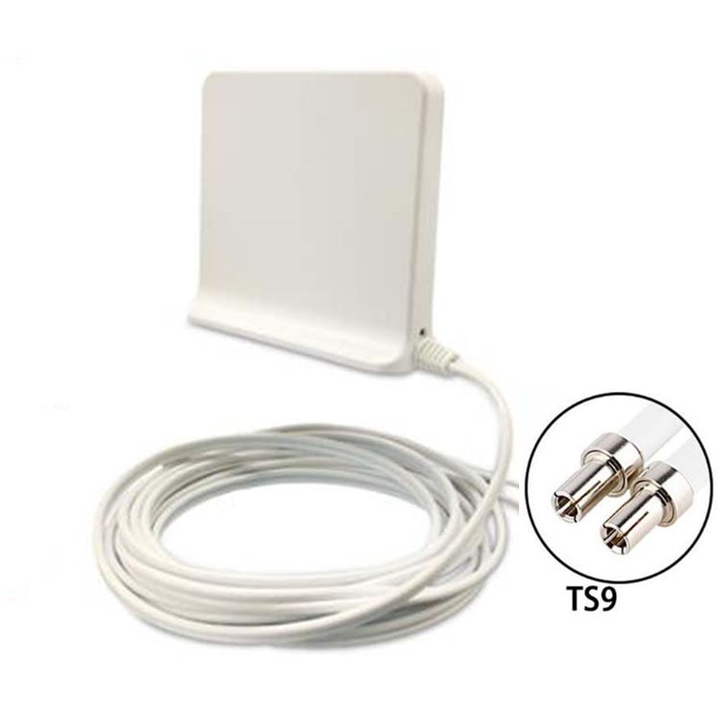 Antena JX 3G 4G LTE antena externa para Huawei B315 B593 E8372 E3372 E5573 ZTE router USB SMA/TS9/CRC9: TS9 connector