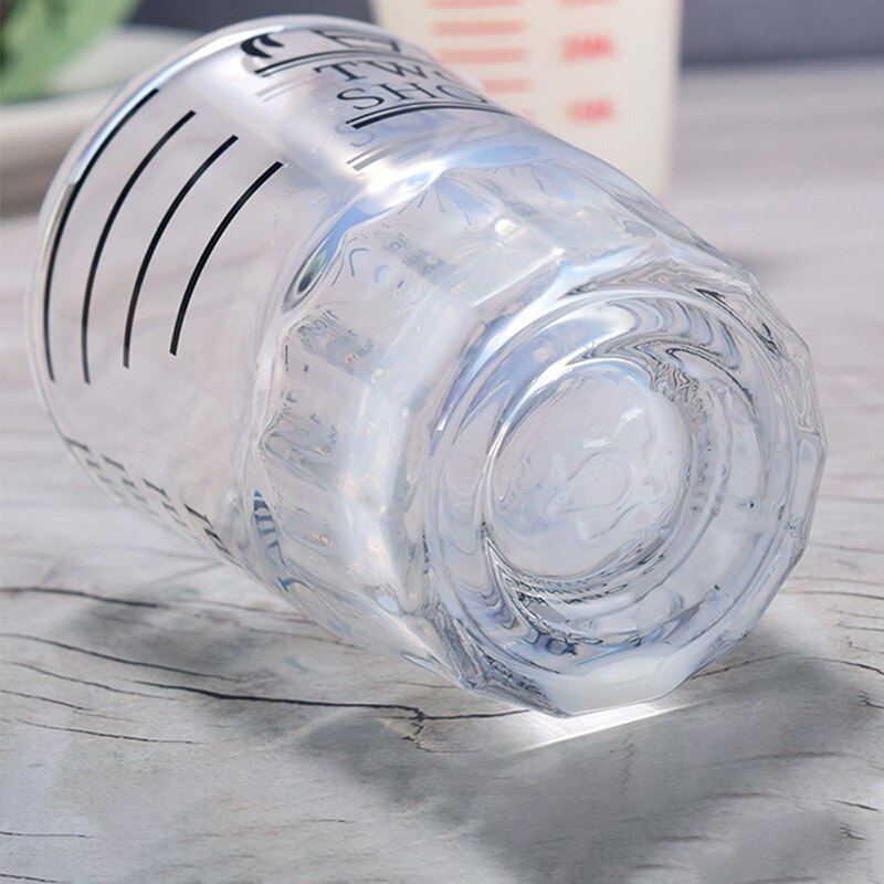 30/45 ml glass målebeger med vekt forsyninger espresso skudd glass flytende glass unse kopp kjøkken måleverktøy