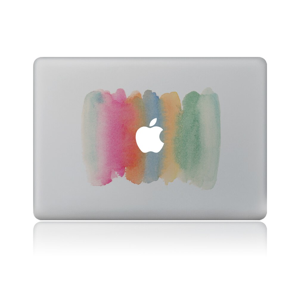 Kleur stiksels Vinyl Decal Laptop Sticker voor macbook Pro Air 13 inch Cartoon laptop Skin shell voor mac boek