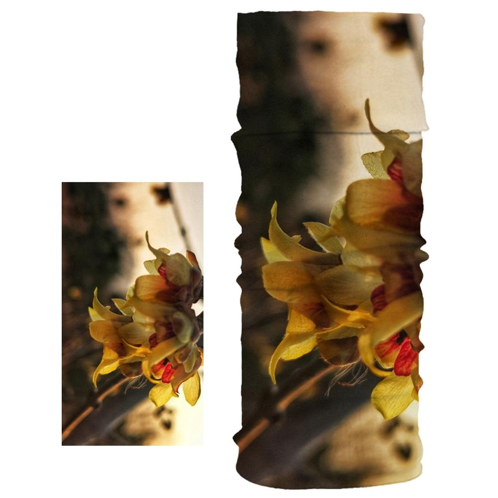 Dustproof Scarf Silk Scarf Small Daisy Pattern Trend Men and Women Unisex Magic Tube Scarf Four Seasons Universal: 10