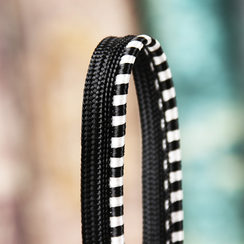 5Meter Schwarz glitzernd glänzend Ombre Geflochten Rohrleitungen Lippe Schnur trimmen | Kissen Kissen trimmen | Polster Einfassung Gürtel trimmen näHenne Gurtband: 3