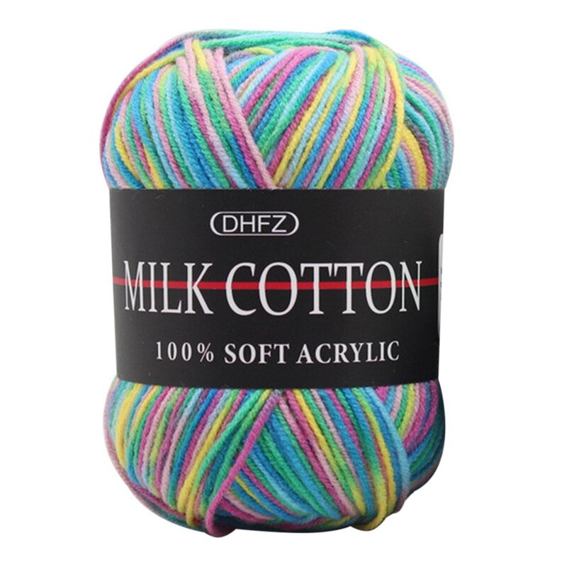 Baby Milk Cotton Yarn Crochet Yarn For Knitting Wool Yarn Warm Chunky Yarn For Children Hand Knitted Yarn Knit Blanket Sweater