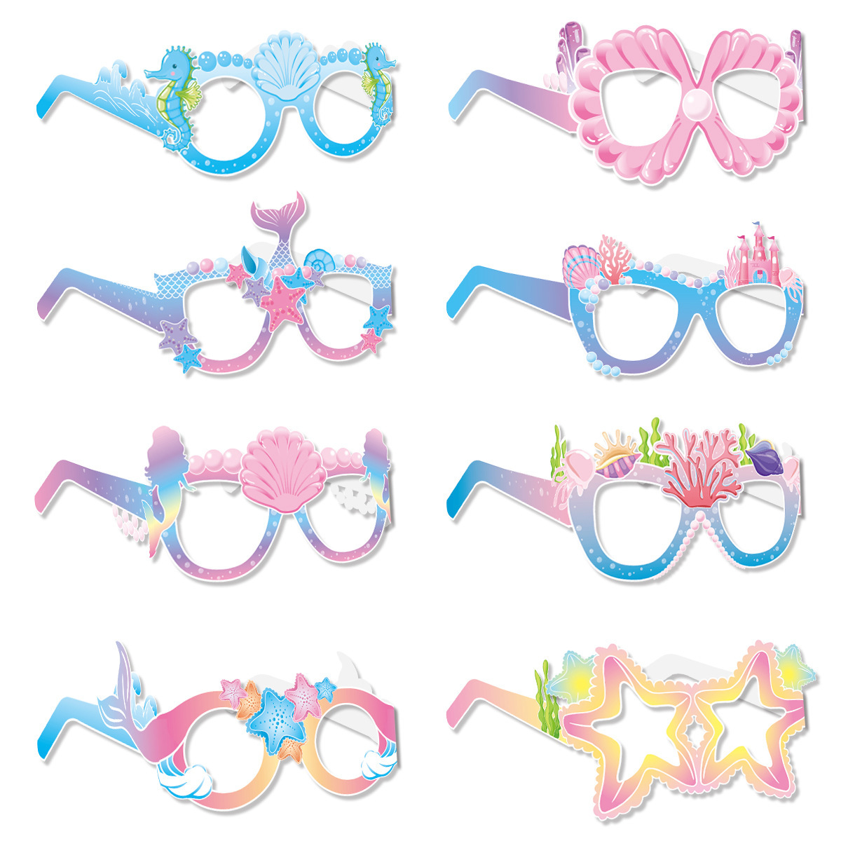 Decoraciones para de cumpleaños de príncipes de sirena, vajilla desechable, bolsa Gif, globo de aluminio, decoración de fondo, suministros para de Baby Shower
