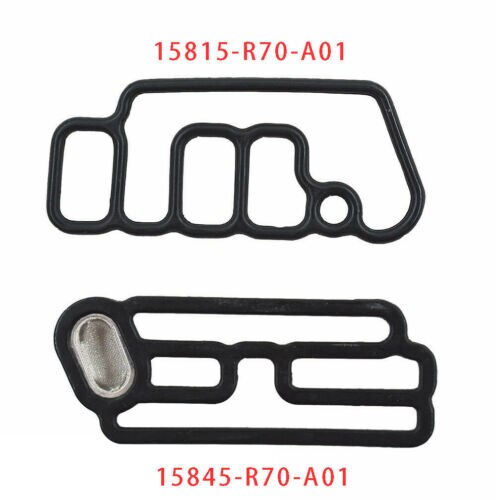 1Set Genuine Head Cylinder Solenoid Gasket VTEC 15815R70A01 15845R70A01 Gaskets Universal ForHonda 15815-R70-A01 15845-R70-A01