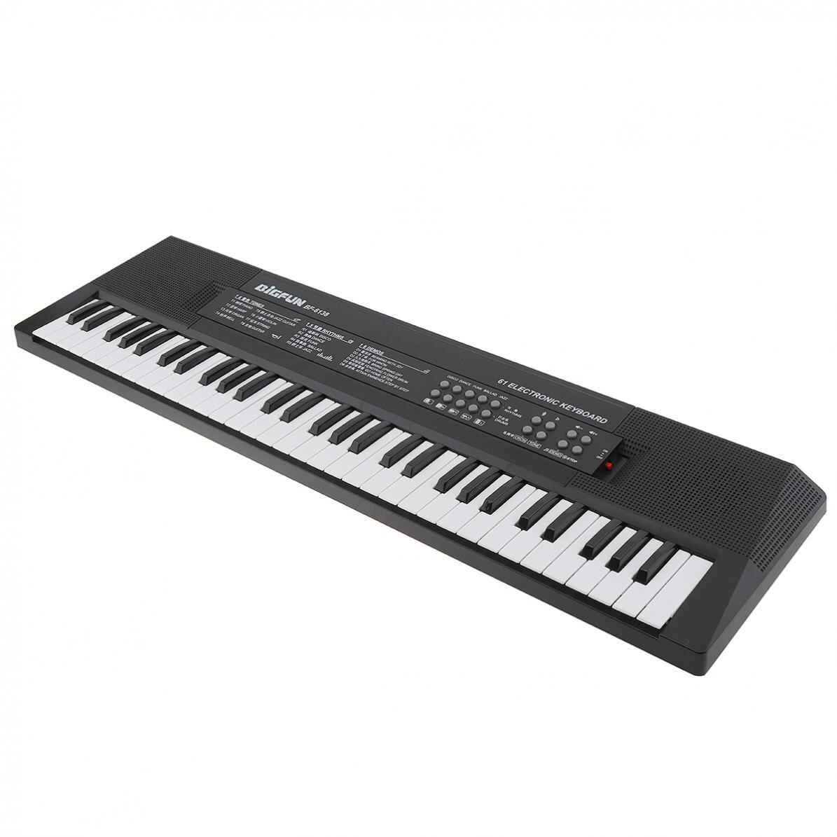 61 Keys Electronic Keyboard Piano Digital Music Key Board with Microphone Children Musical Enlightenment