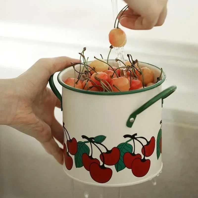 Seau de rangement de vaisselle rétro, égouttoir avec séparateur, boîte de rangement de couteaux et fourchettes de cuisine, décoration de la maison pour outils de cuisine