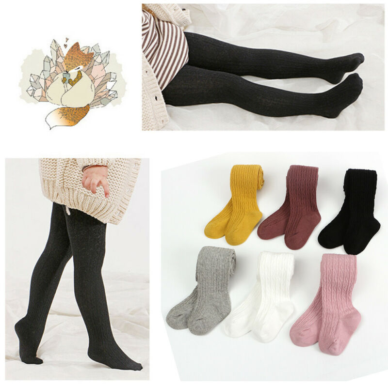 Peuter Baby meisje Kids Winter Warm Panty Kousen Panty Broek 0-6T Baby Meisjes Gebreide Panty