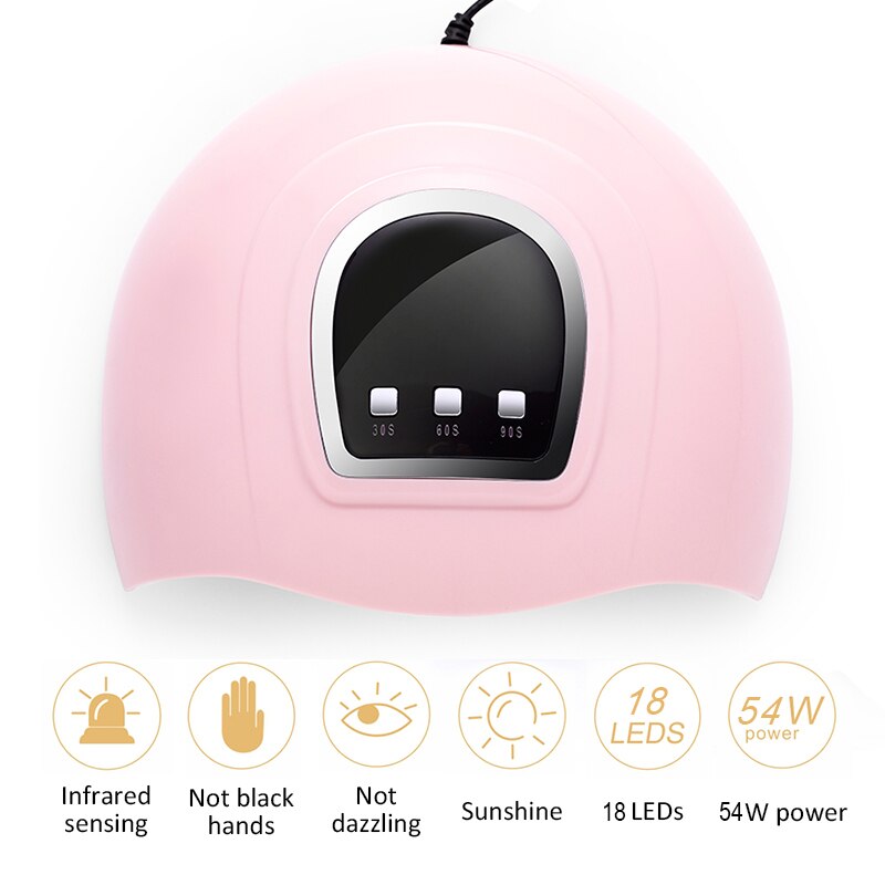 Sun  x5 plus  x5 max uv led lampa för naglar torktumlare 80w led lampa för manikyr uv lampa för gel nagel lampa torklampa för gel lack