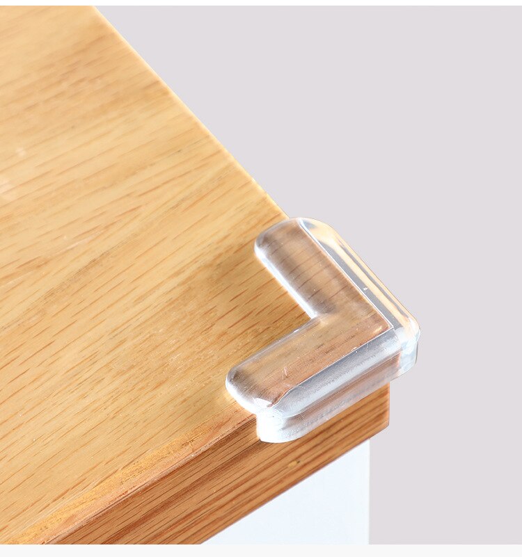 10Pcs Baby Silicone Veiligheid Protector Tafel Hoek Bescherming Van Kinderen Anticollision Edge Hoeken Guards Cover Voor Kid