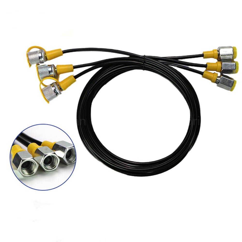 Graafmachine Onderdelen Hydraulische Systeem Test Tubing Manometer Lijn Hoge Druk Druk Test Slang 63Mpa Druk Test Connector