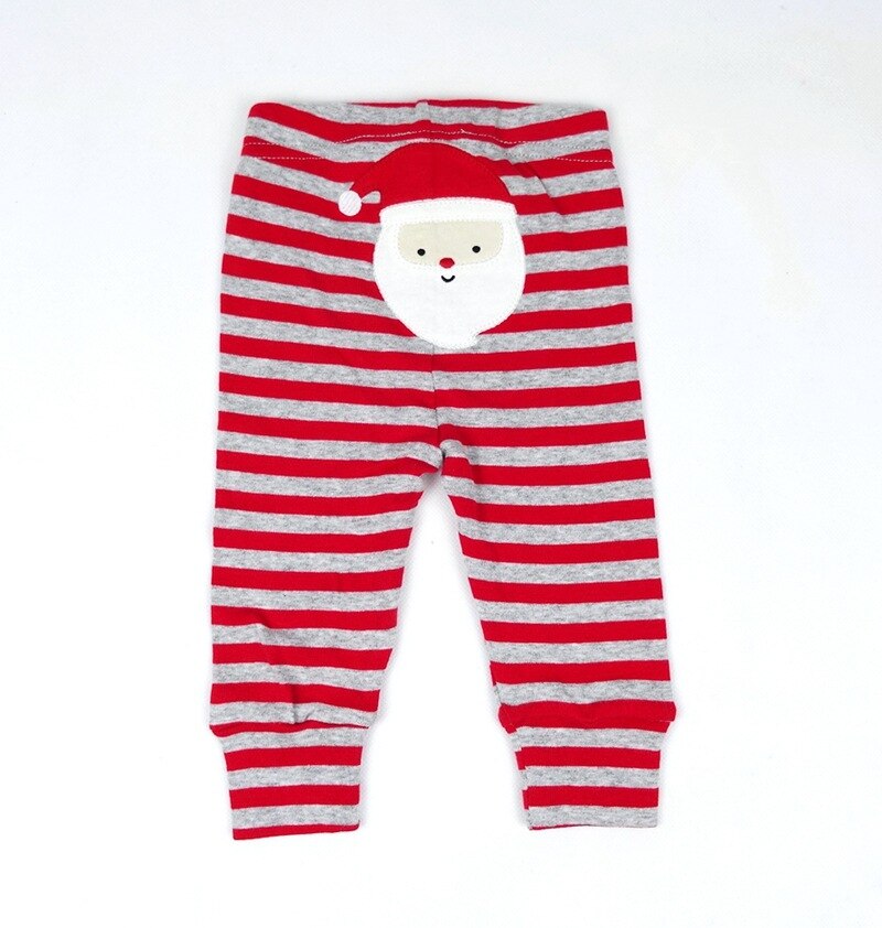 1PCS/Lot Spring Autumn Footed Baby Pants 100% Cotton Boys Clothes Unisex Casual Bottom PP Pants Newborn Baby Clothing: Red / NB