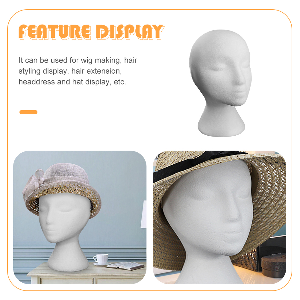 Kosmetiek Hoofd Lichtgewicht Nuttig Mannequin Pruik Hoofd Mannequin Hoofd Voor Make Oefeningen Hoeden Pruiken