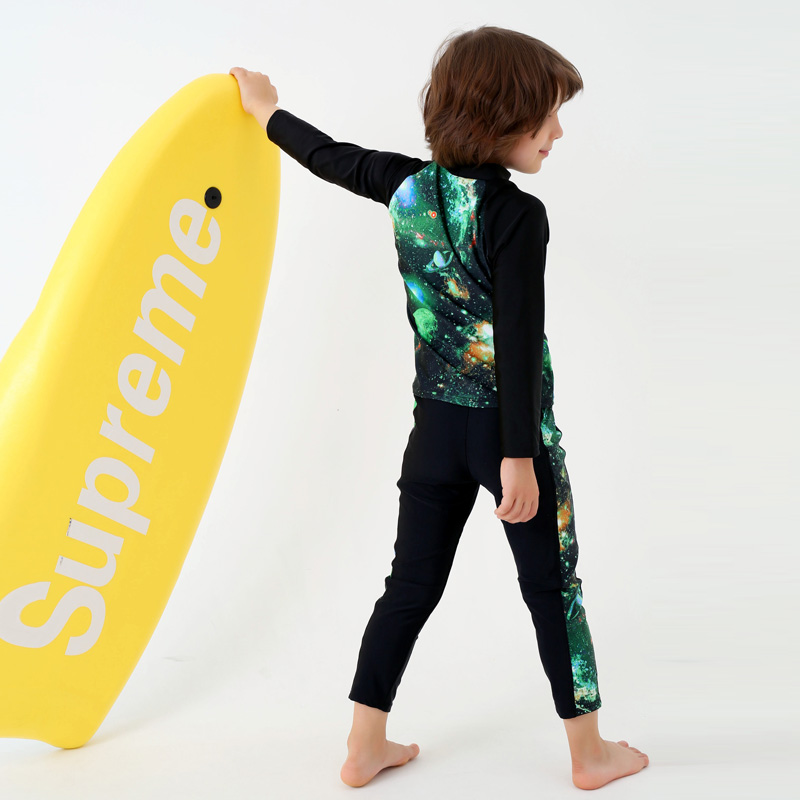 Lange Mouwen Kids Wetsuits Duiken Pakken voor Jongens/Meisjes Kinderen Rash Guards Twee Stukken Surfen Swim Snorkel kinderen