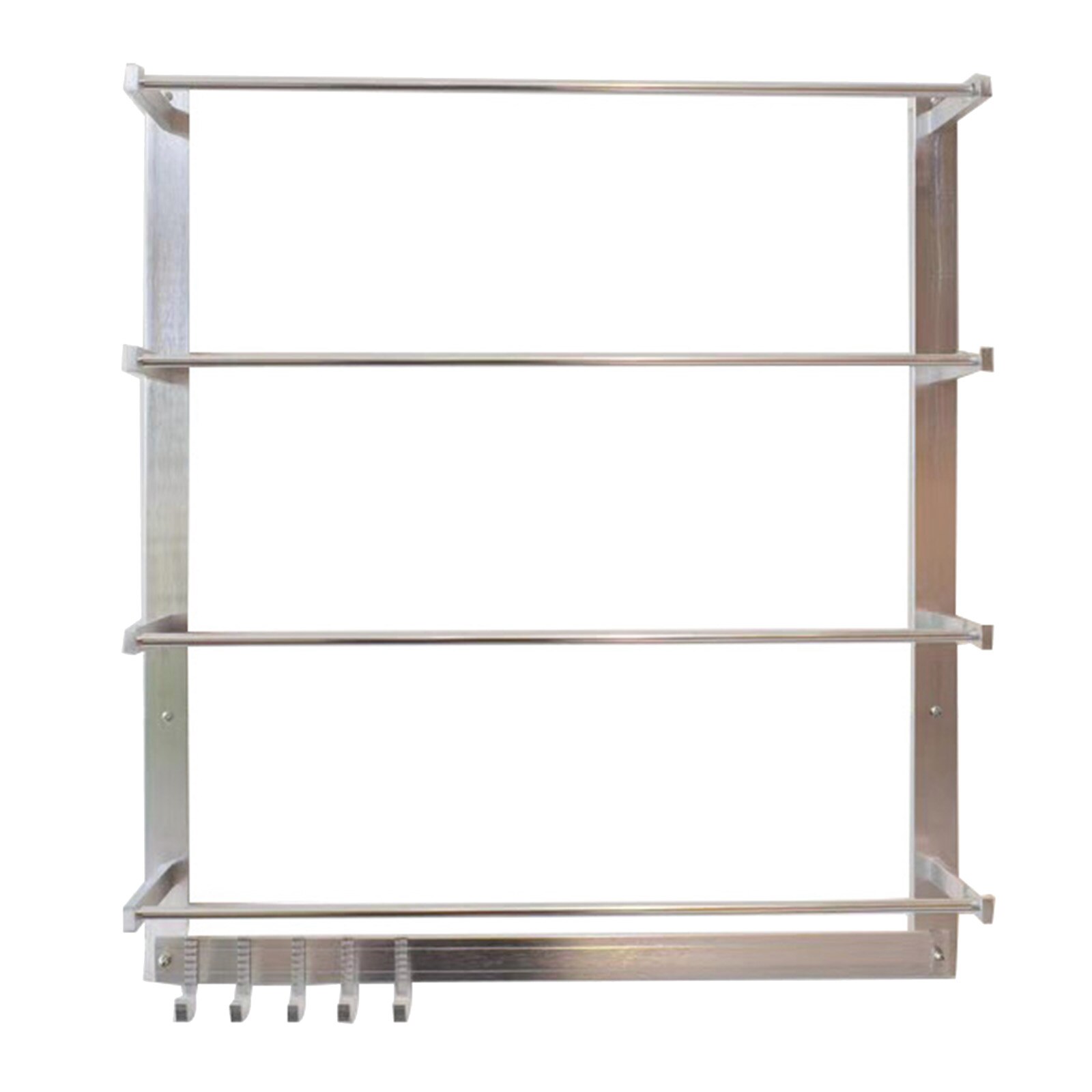 Wall Mounted Wire Spool Rack with 4 Rods And 5 Hoo... – Grandado