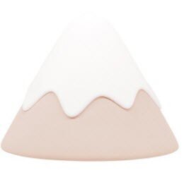 Christmas lamp LED night lamp Snow mountain light upgrade LED lamp: Pink