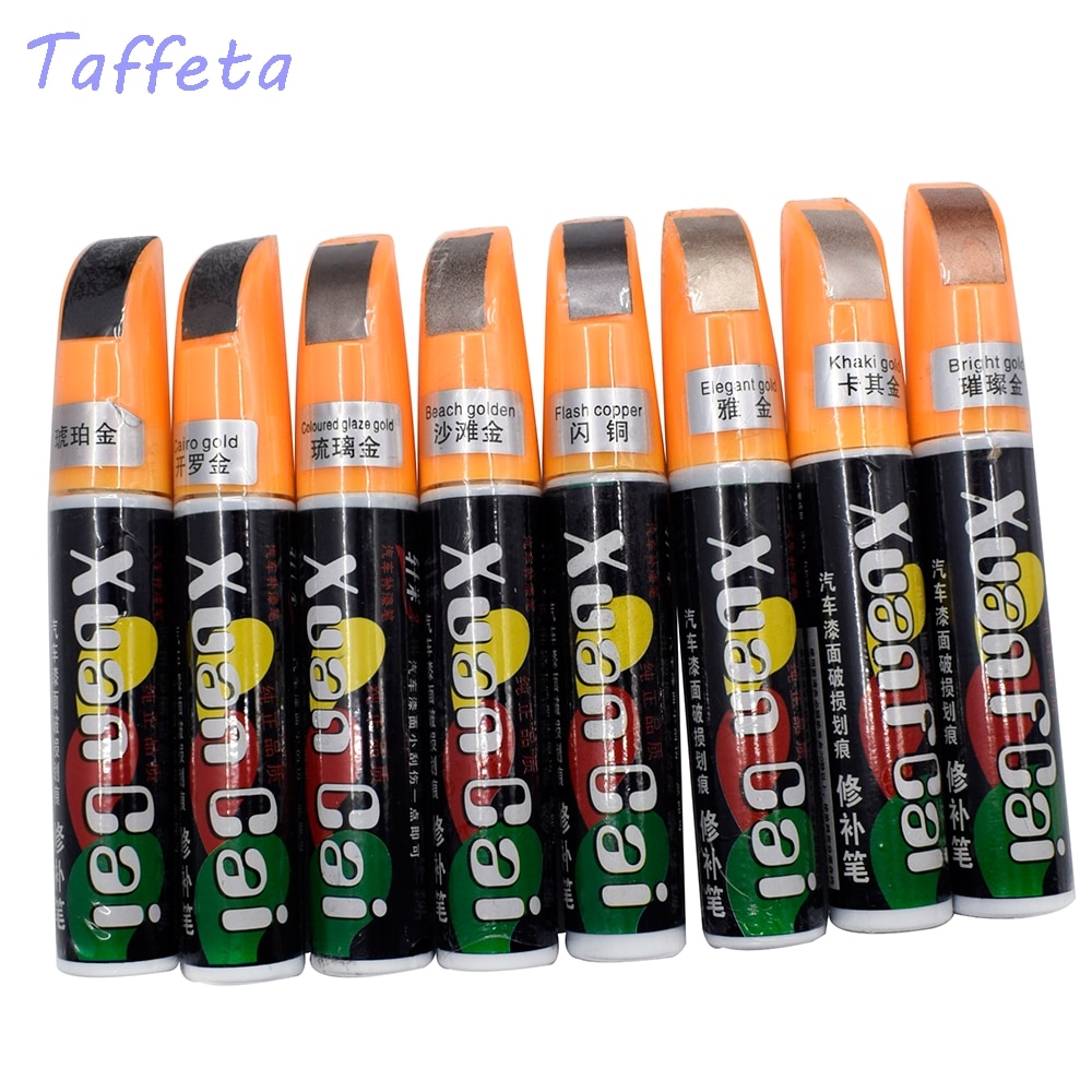 1pcs Gold Colors Car Repair Pen Car Pro Smart Coat Paint Scratch Car Smart Coat 12ML for JAC S2 S3 S5,car painting pen