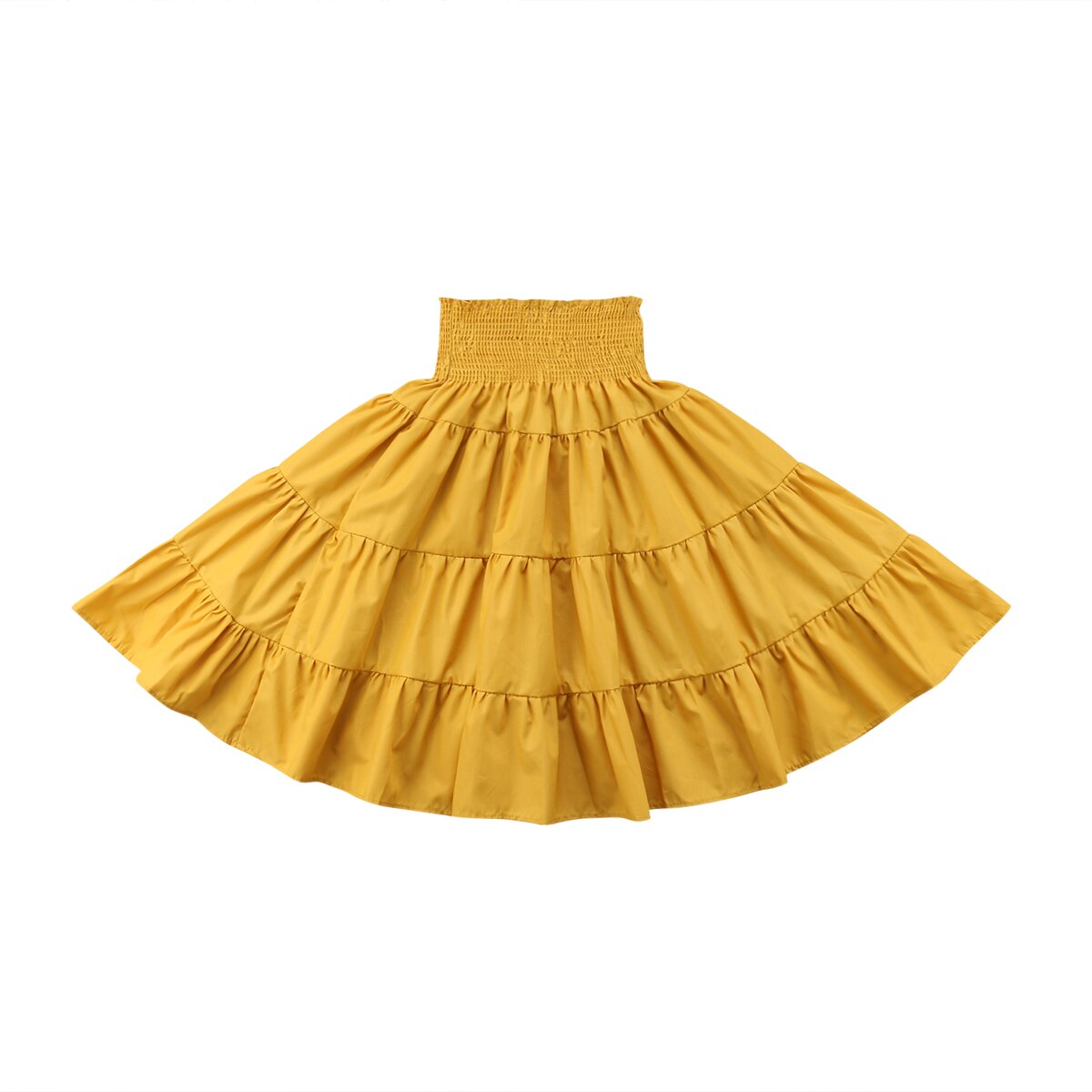 Kids Girls Bobo Long Maxi Skirts Summer Elastic Waist Skirt Cute Girls Clothes Kids Girl 1-5T