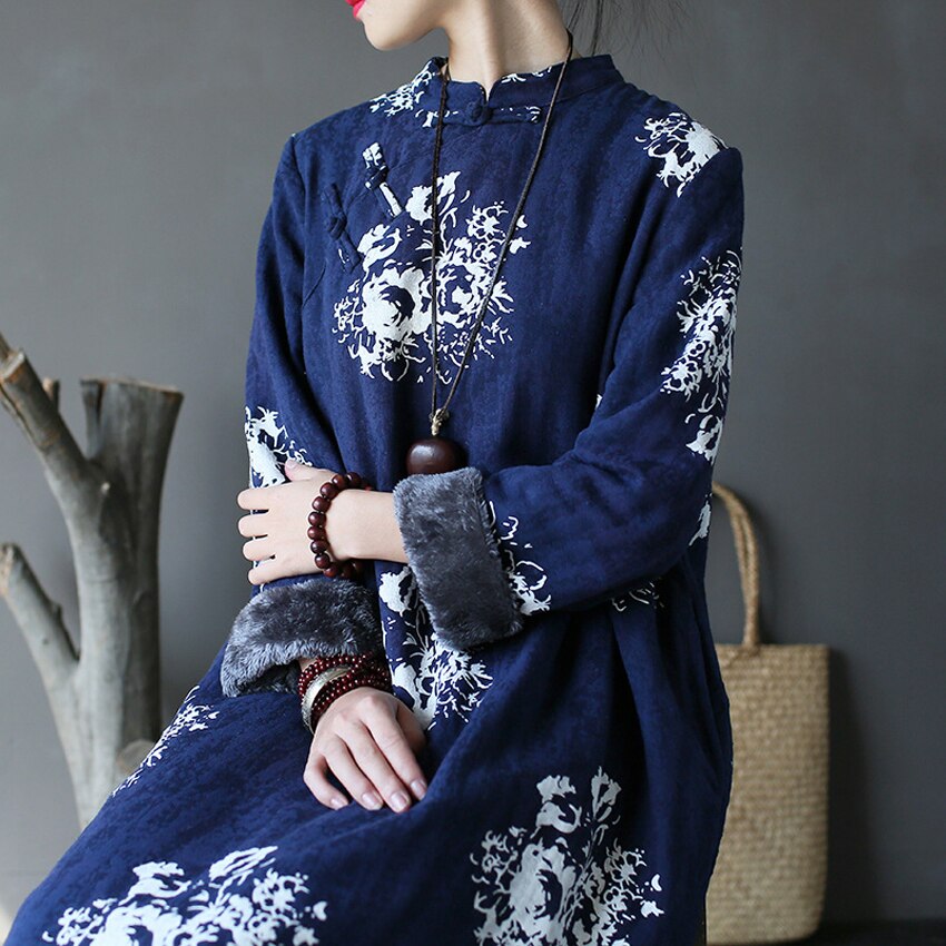 Chinese Style Winter Women's Traditional Chinese C... – Grandado