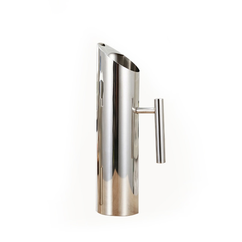 Jarra de agua de acero inoxidable con protector de hielo, olla recta, botellas de cerveza y jugo de agua congelada, enfriador de agua, herramienta de bebida para Hotel y Pub