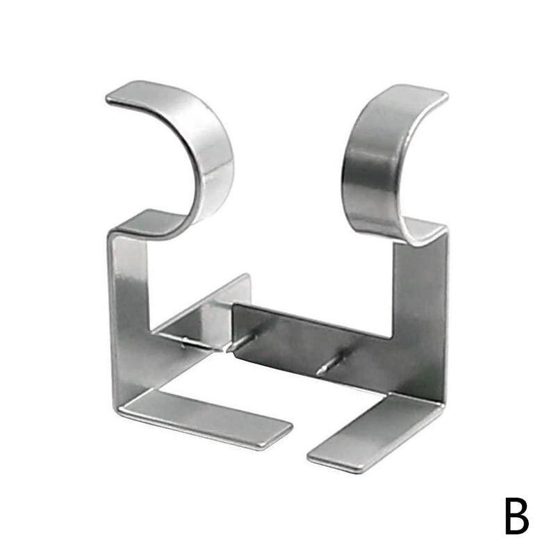 Gardinstång fäste romersk stolpe fäste fäste universal tillbehör krok: B