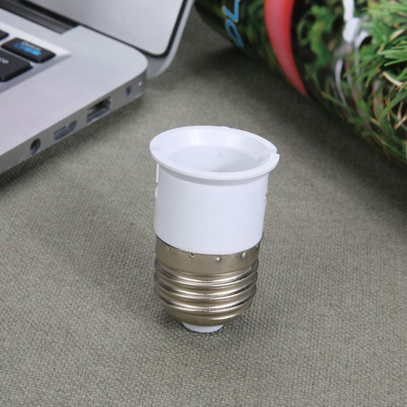 E27 to B22 Extension Base LED Light Lamp Bulb Adapter Socket Converter Connector CFL light bulb lamp adapter
