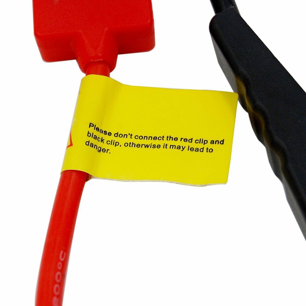 1x startkabel 12v startkabel kabel alligator klämma kontakt kabel klämma booster jump 1 st