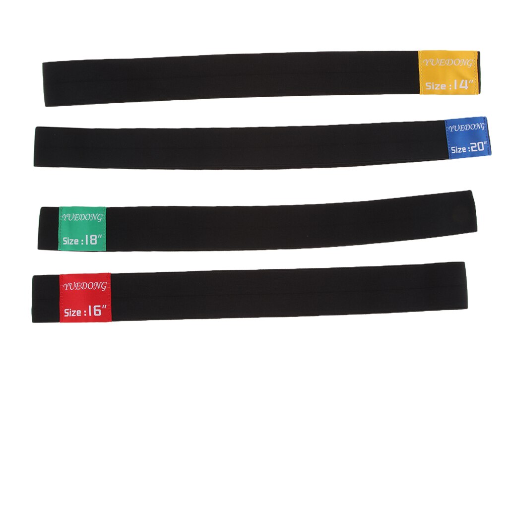 Nylon Drum Mutes Hi-hat Cymbal Practice Silencer Dampener Pads Black