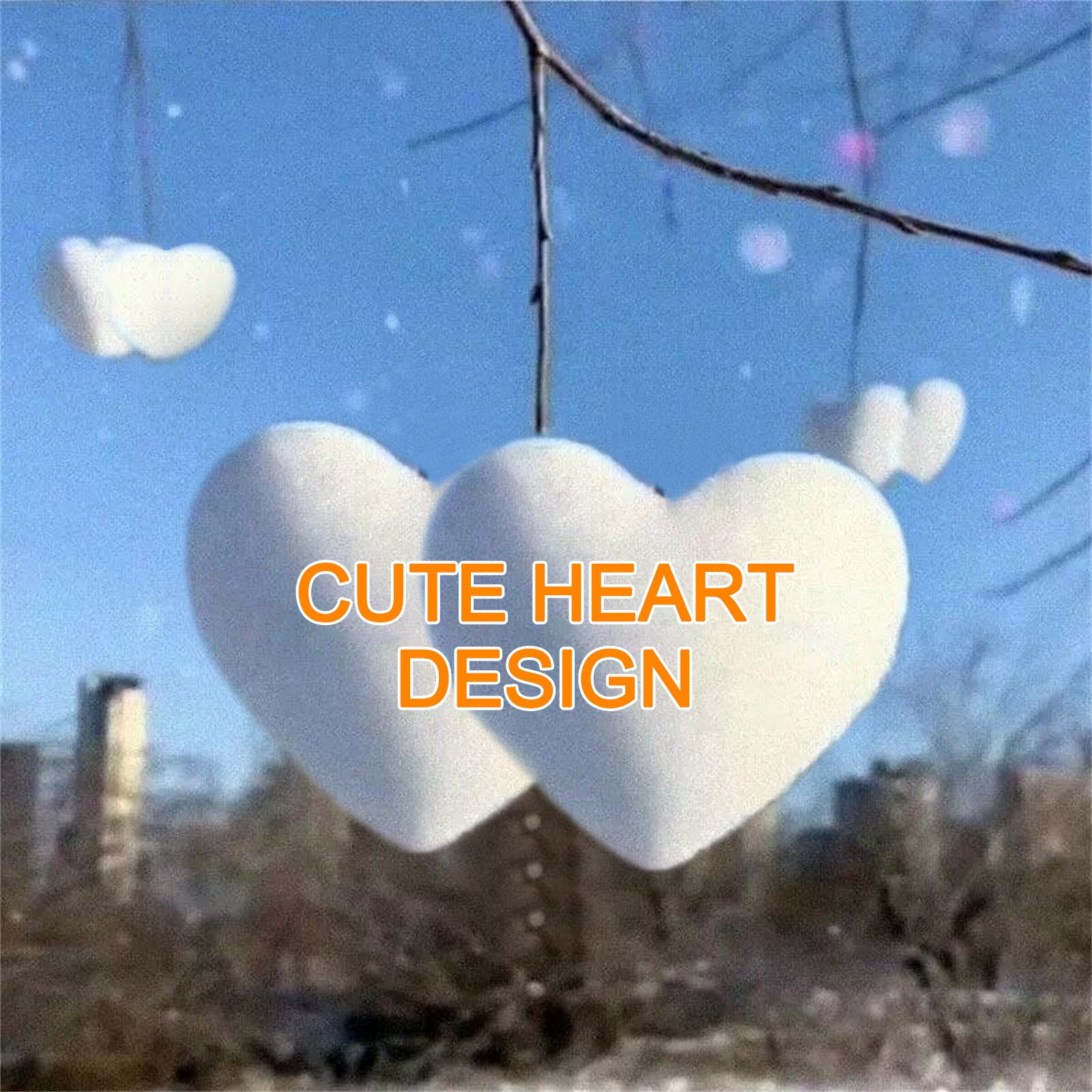 Dubbele Hart Sneeuwbal Maker Winter Plastic Sneeuwbal Maker Clip Kids Outdoor Mold Speelgoed Sneeuwbal Maker Clip Winter Sneeuw Speelgoed