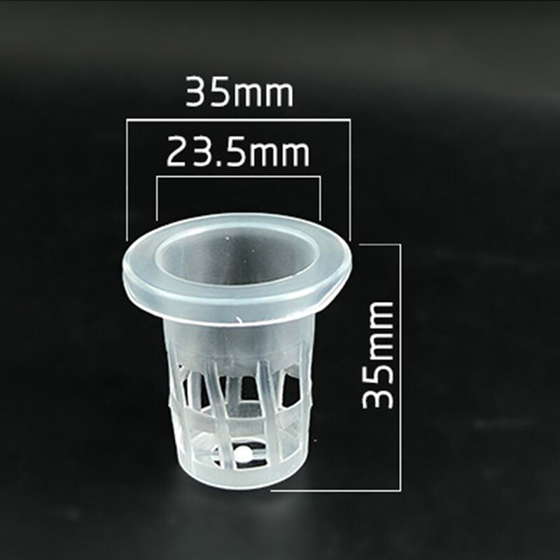 10 Pcs/lot PVC Plastic Mesh Pot Garden Hydroponic Nursery Net Cup Vegetable Plant Soilless Cultivation Basket Practical: 1
