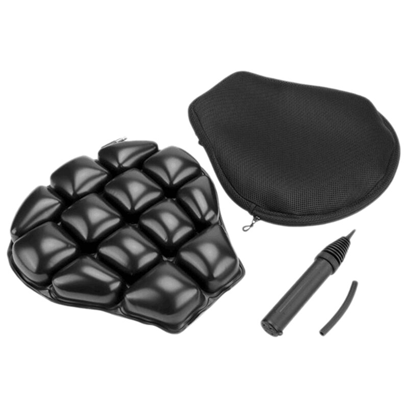 Air Pad Motorcycle Seat Cushion Cover Universal Inflatable Breathable Non-Slip Seat for R1200GS R1250GS for KTM 390