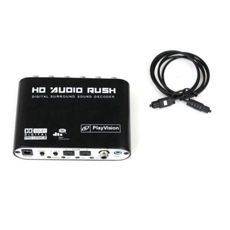 1 Set Bluetooth Zender Ontvanger Muziek Audio & 1 Set Digitaal Naar Analoog 5.1 Kanaals Stereo Audio Converter-Eu plug