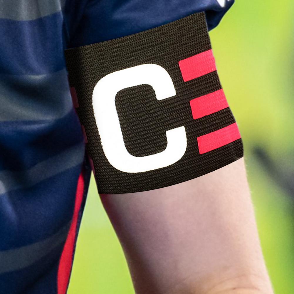 Football captain armband, elastic football leader armbands, competition armbands, c-shaped football training armbands