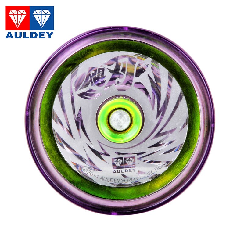 Auldey yoyo cyclone edge yoyo CNC Metal KK bearing yoyo Juguetes Accesorios especiales diabolo malabares eje lateral libre