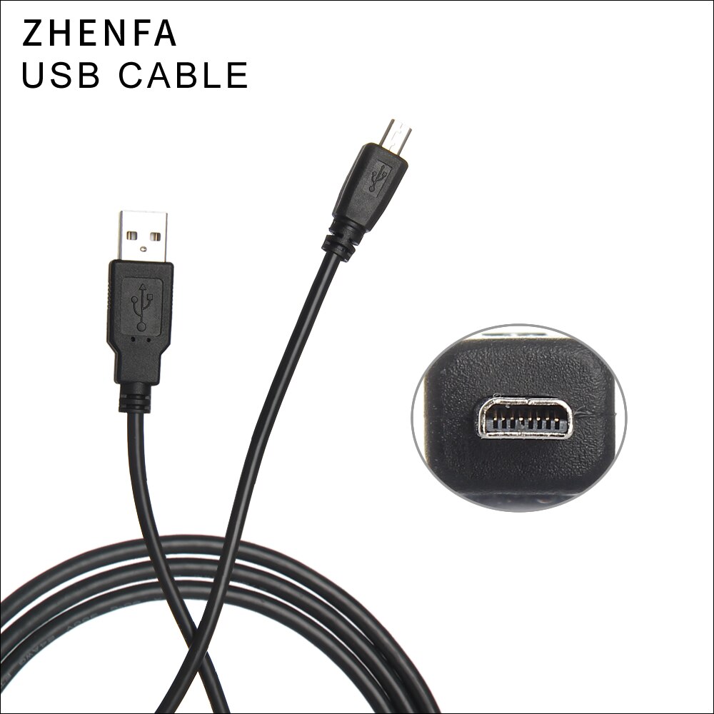 Zhenfa Usb-kabel voor NIKON Camera Coolpix S230 S2500 S2600 S2900 S3000 S3100 S3300 S4 S4000 S4100 S6200 P7100 P80 P90