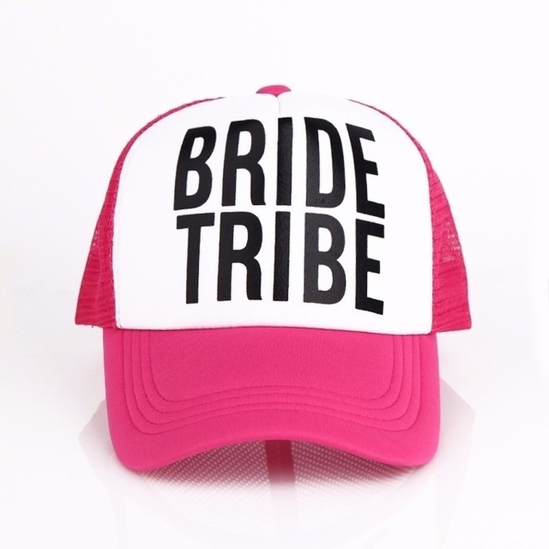 Gorra de béisbol para dama de honor, sombrero de de despedida de soltera, decoración de equipo, novia para ser, decoración de boda, malla, camionero, ZZ-342