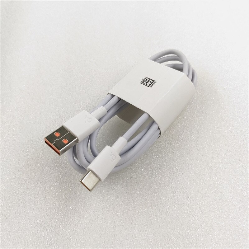 Original Huawei 66w Super Fast Charger 6A USB Type C Cable For Huawei Mate 40 mate30 40 P50 P40 P30 Pro Nova 9 8 Honor 50 SE V40: 6A Cable 1.5M