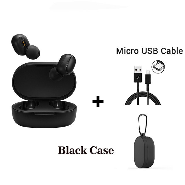 Xiaomi Redmi AirDots S TWS Bluetooth Wireless Headset Left Right Low Lag Mode Stereo Earphones Auto Link Voice Control Earphone: type 2
