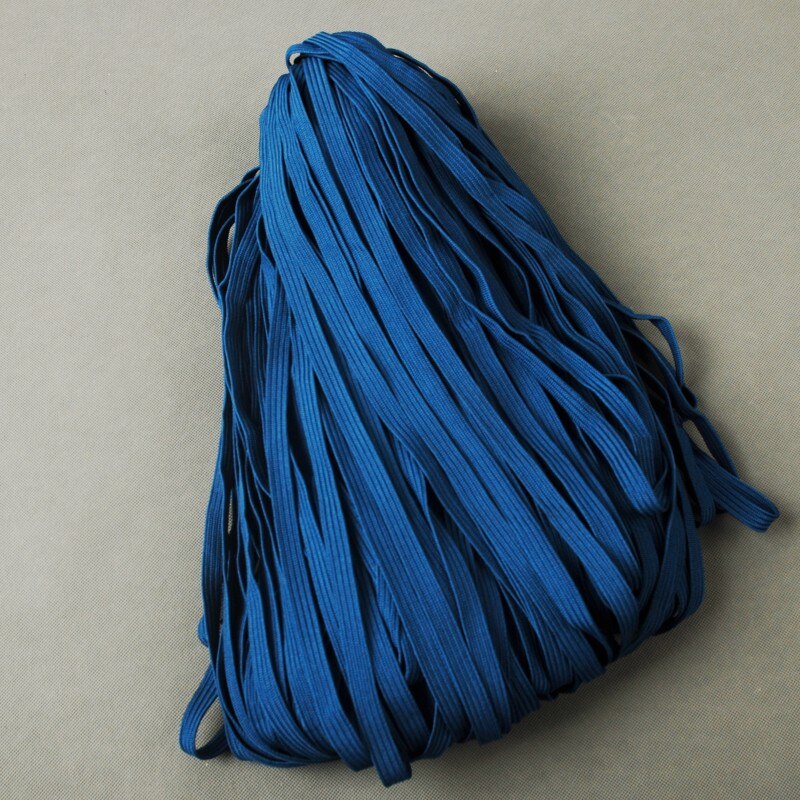 Blauwe Synthetische Zijde Wrapping Cord Ito Sageo voor Japanse Samurai Zwaard Wakizashi of Tanto Fitting S5
