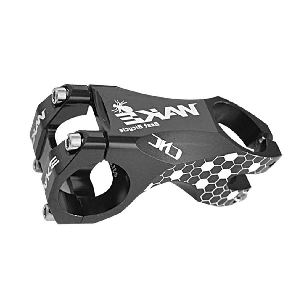WAKE MTB Bike Handlebar Stem Bicycle Stem 31.8MM Cycling Bicycle Parts Bicicleta 4 Colors Bike Handlebar Stem Aluminum Alloy: Black
