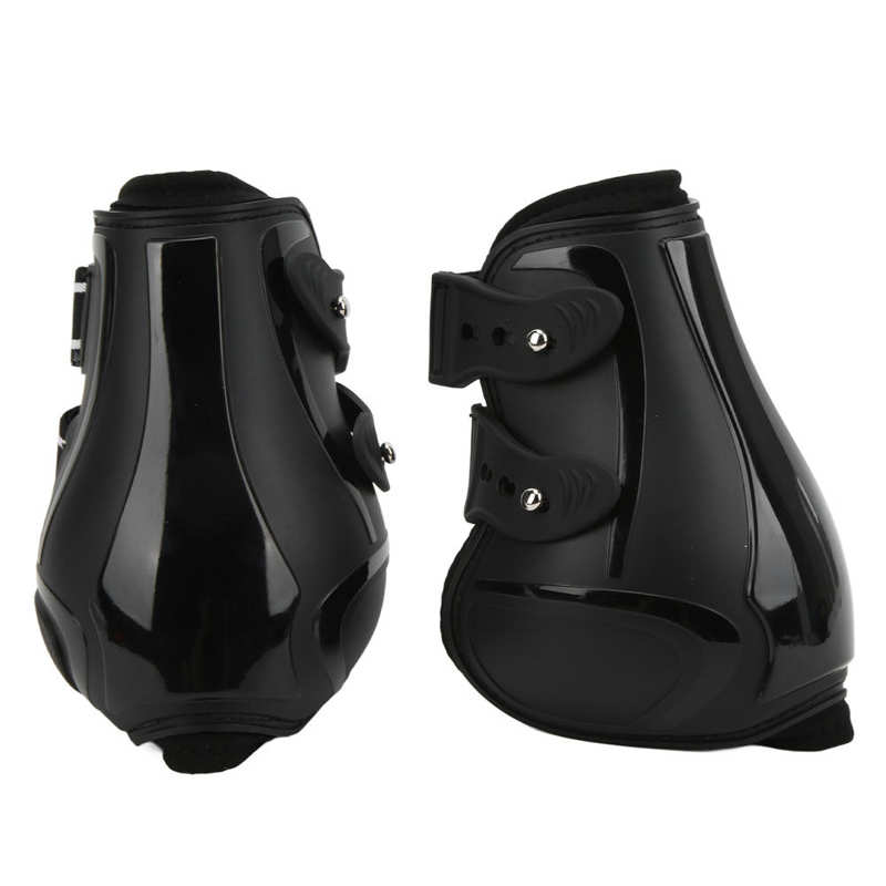 Juego de botas de tendón para caballos, bota de caballo, carcasa dura para caballos: Medium