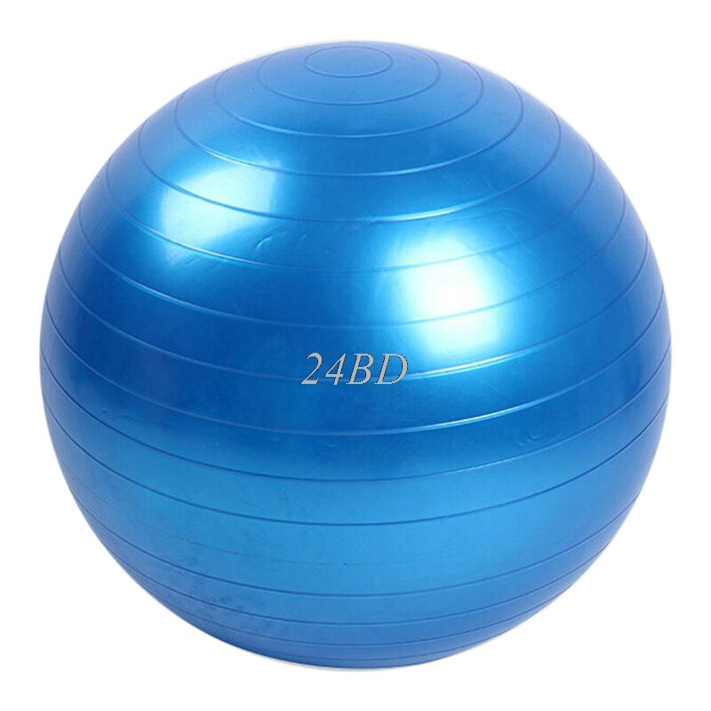 45cm Size Fitness Exercise Training Balance Yoga Class GYM Ball Core Gymball PVC 62KF: Blue