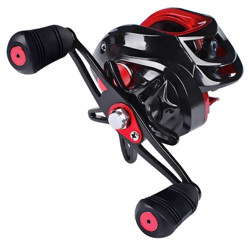 17 + 1 As Metalen Druppel Wiel Baitcasting Reel Fishing Saltwater Zoetwatervissen Reel: Bonen Pasta